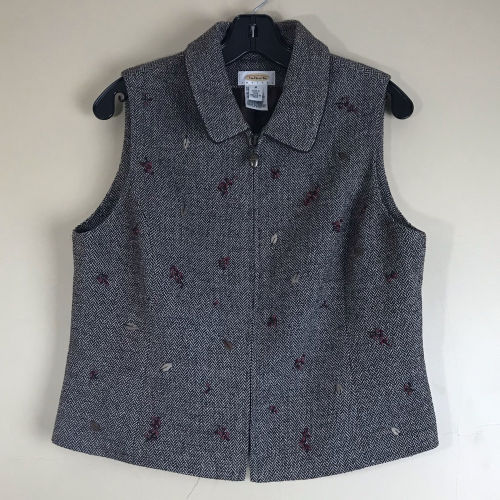 Women’s Talbots Petites Wool Vest Medium M